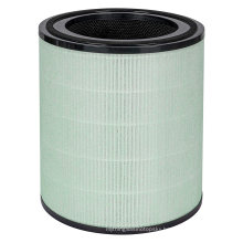 99.99% Filter Merv 17 High Efficiency Cabin Flow Hood Dust Collector H13 Grade Cylindrical HEPA Filter Anti Bacterial Air Filters Replacement for Air Purifier